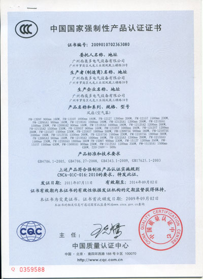 China Compulsory Certification